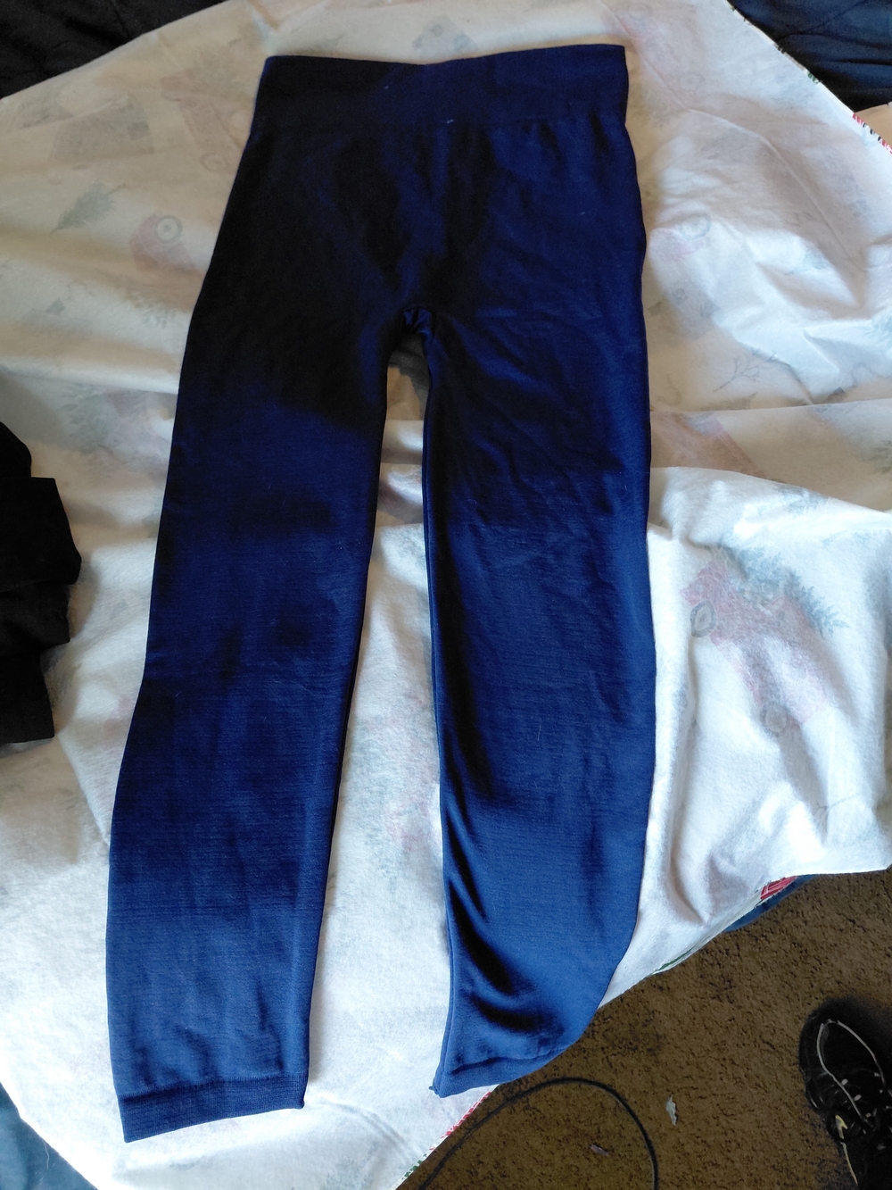 Classic Navy Stretch Leggings - Comfortable Everyday Legging